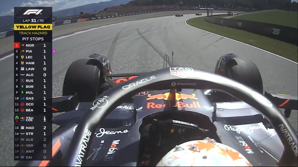 索伯车队险胜红牛车队,诺里斯统治全场 索伯车队险胜红牛车队,诺里斯统治全场